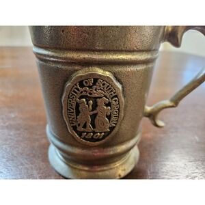 Vintage University of South Carolina 1801 Pewter Ale Cup